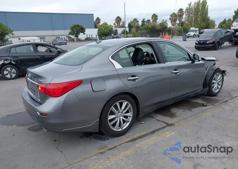2015 Infiniti Q50 Premium from USA, damaged, VIN JN1BV7AP2FM347882